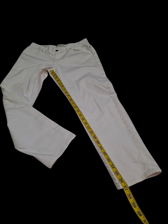 Lucky Brand Sienna Cigarette Cropped Denim White Jeans Women Size 29 - Picture 15 of 16